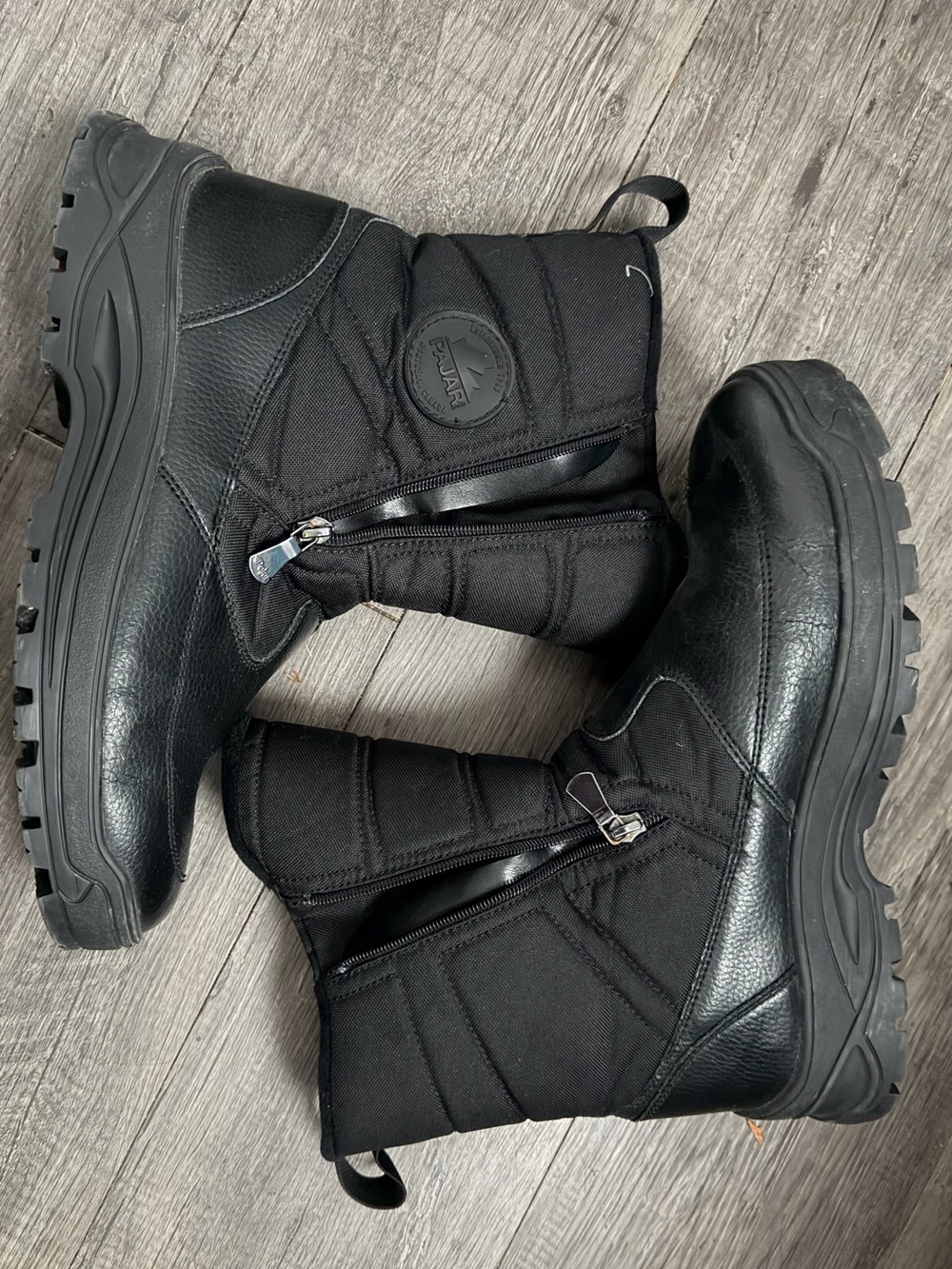 PJAR MIRKO MEN'S ZIP UP BOOT W/ ICE GRIPPER